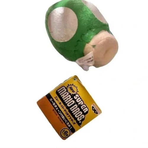 Super Mario 1-Up Mushroom Banpresto 2006 Plush - photo 2