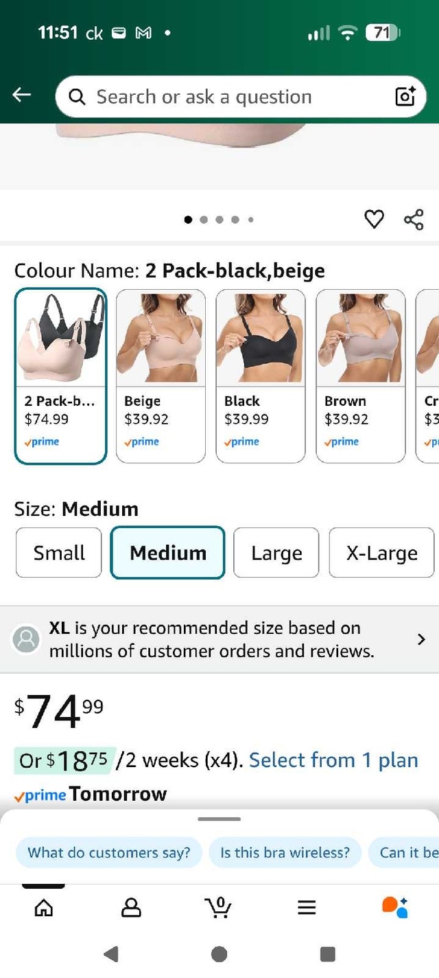 Momcozy Nursing Bra Medium - photo 2