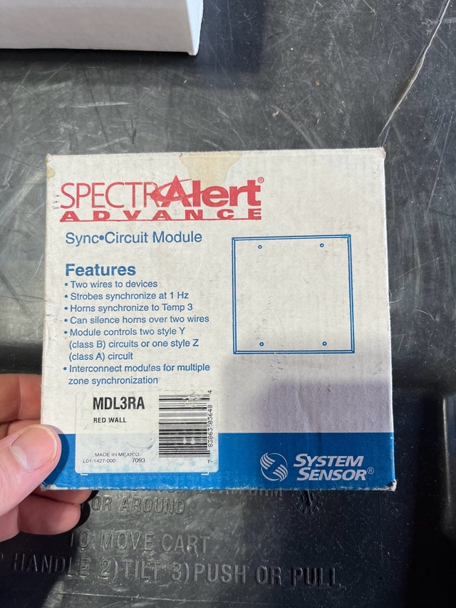 fire-lite mdl3ra sync module red