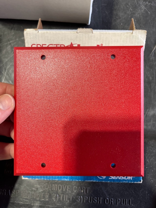 fire-lite mdl3ra sync module red - photo 3