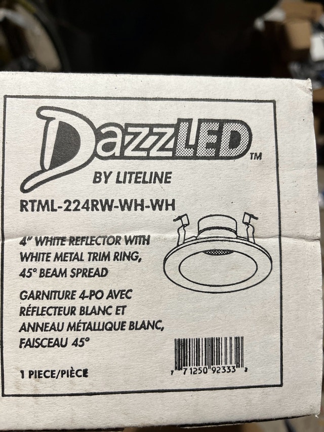 4 inch potlight trims