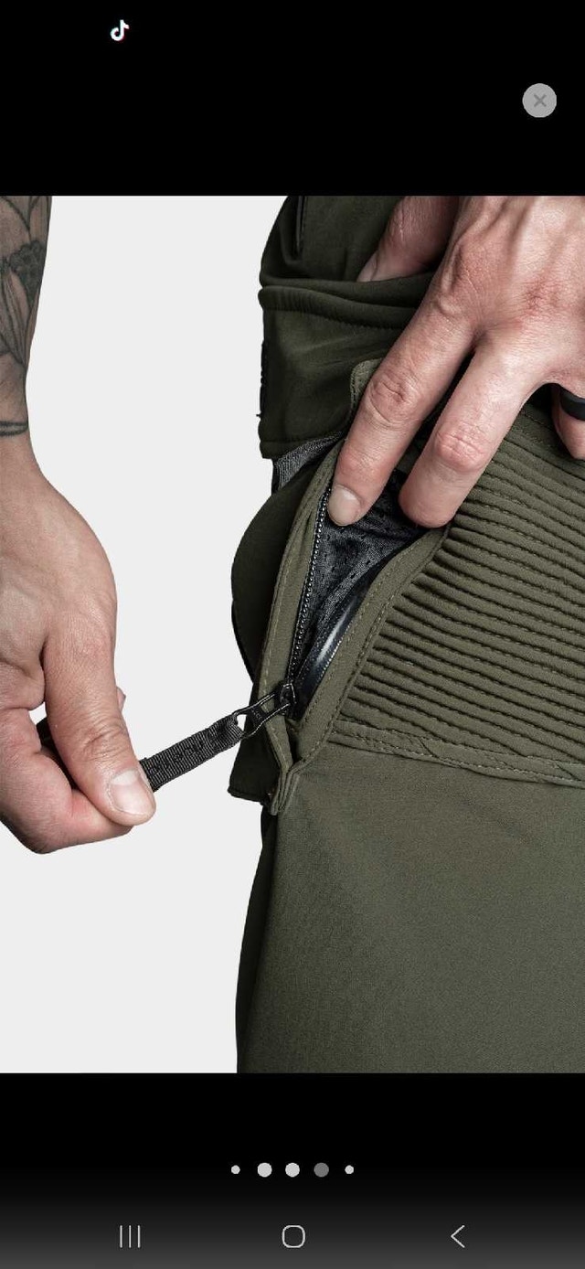 UNIT 16 ARMOURED SOFTSHELL CARGO JOGGERS(Military Green) - photo 3
