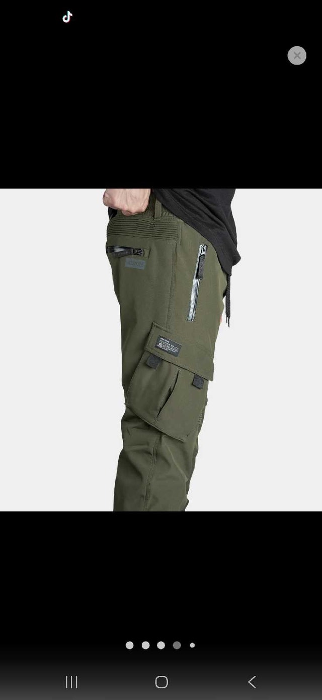 UNIT 16 ARMOURED SOFTSHELL CARGO JOGGERS(Military Green) - photo 5