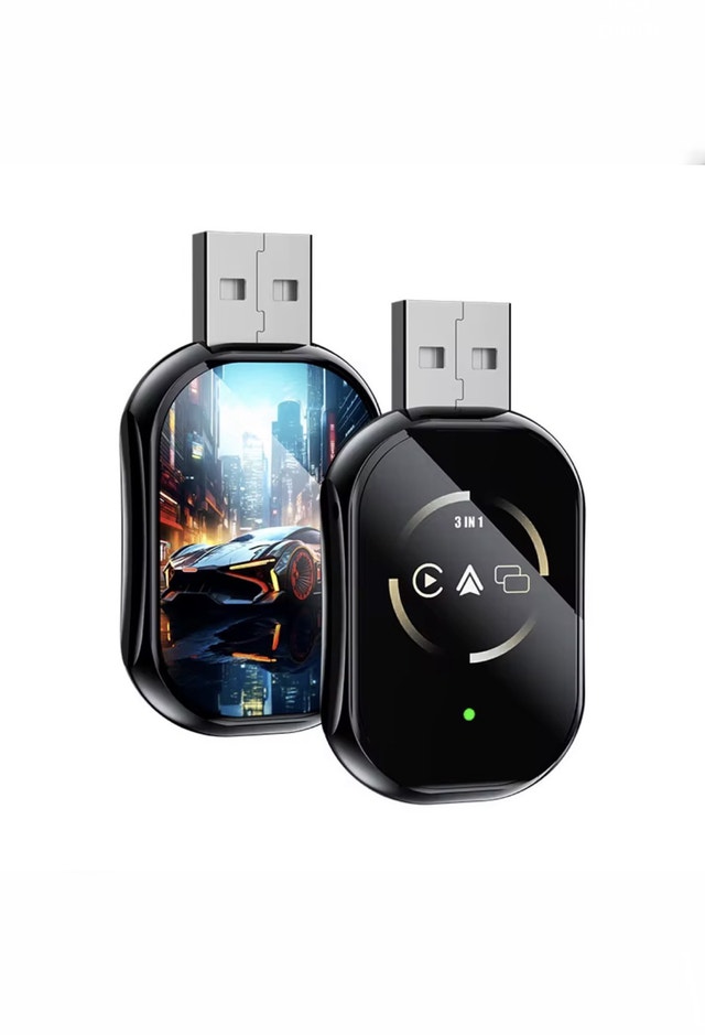 3 in 1 Carplay/Android Auto Wireless Adapter
