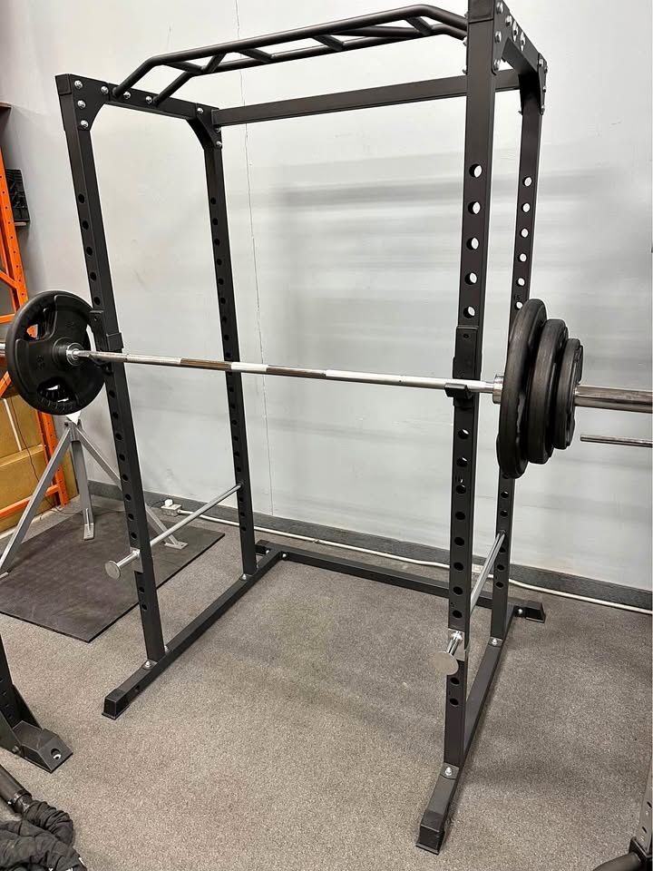🔥 FULL HOME GYM PACKAGE ** BNIB Power Rack + Bar + Plates 🔥