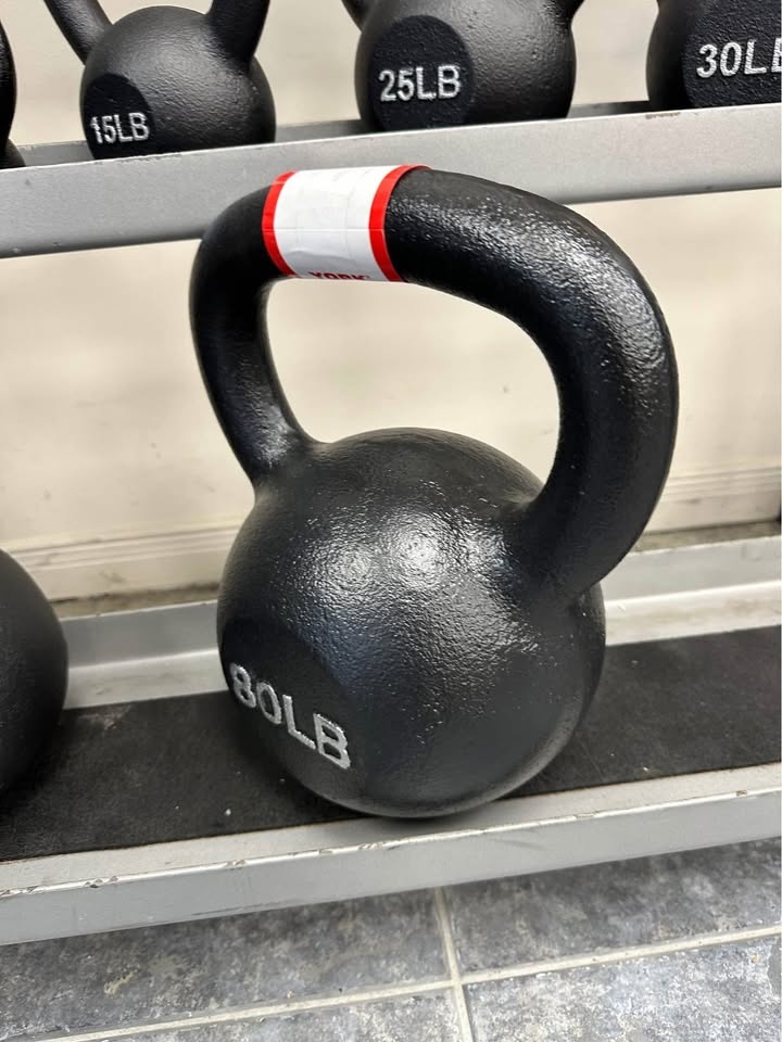 80lbs Heavy Duty York Kettlebell - photo 2