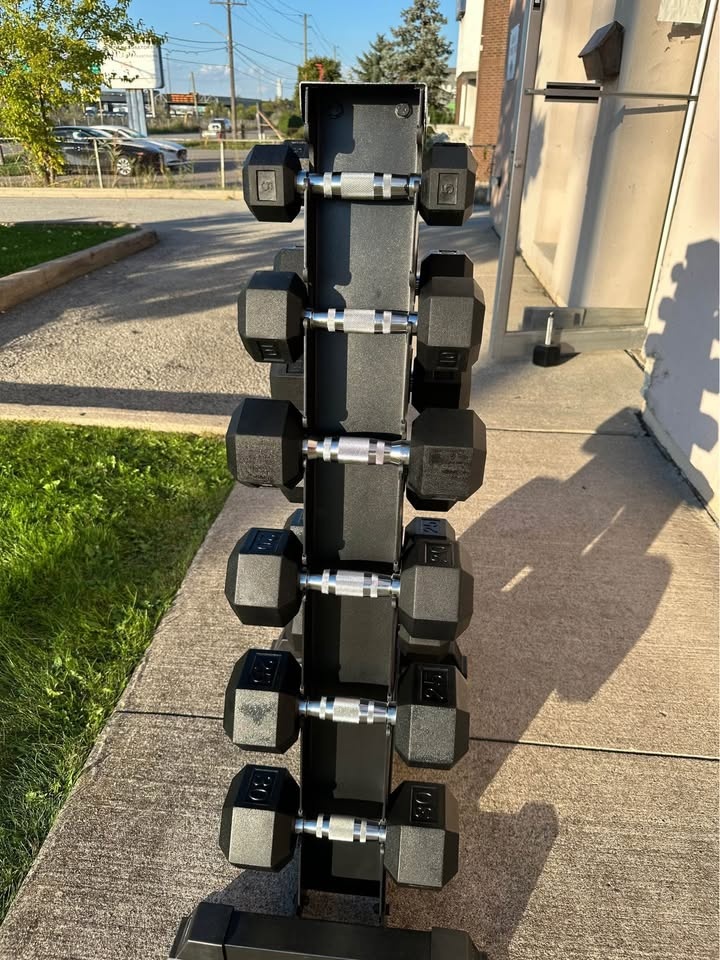 Brand New York Dumbbell Set (5–30 lbs) + York 6-Pair Stand - photo 2
