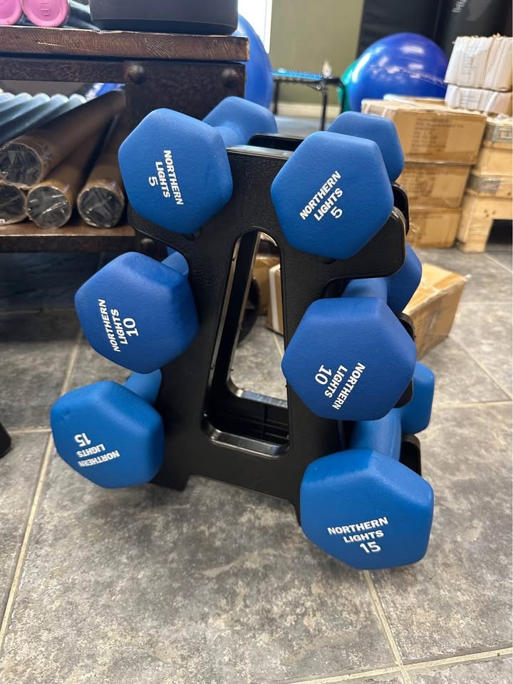 🏋️‍♂️ Brand New Dumbbell Set + Stand – $80 Total 🏋️‍♀️ - photo 2