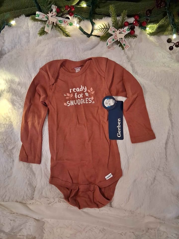 Gerber 6pk baby girl Onesies, body suits (6-9months)