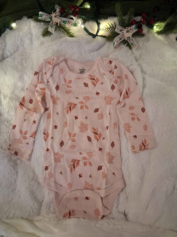 Gerber 6pk baby girl Onesies, body suits (6-9months) - photo 2