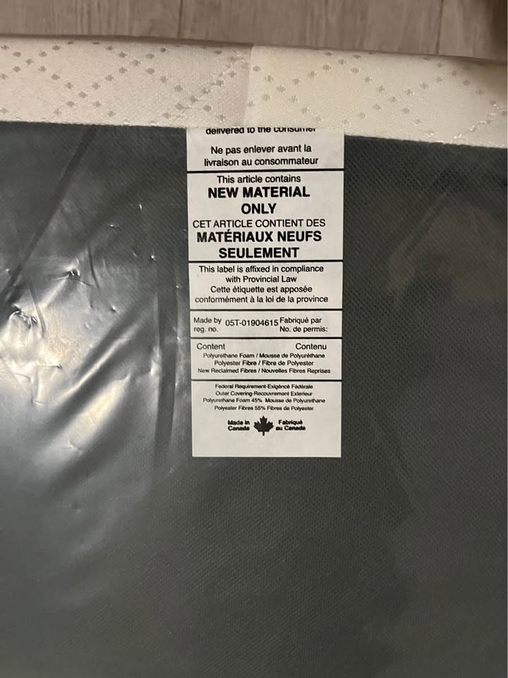 Like New Twin Box Spring / Bed Base - Still in Plastic (Bug Free - photo 3