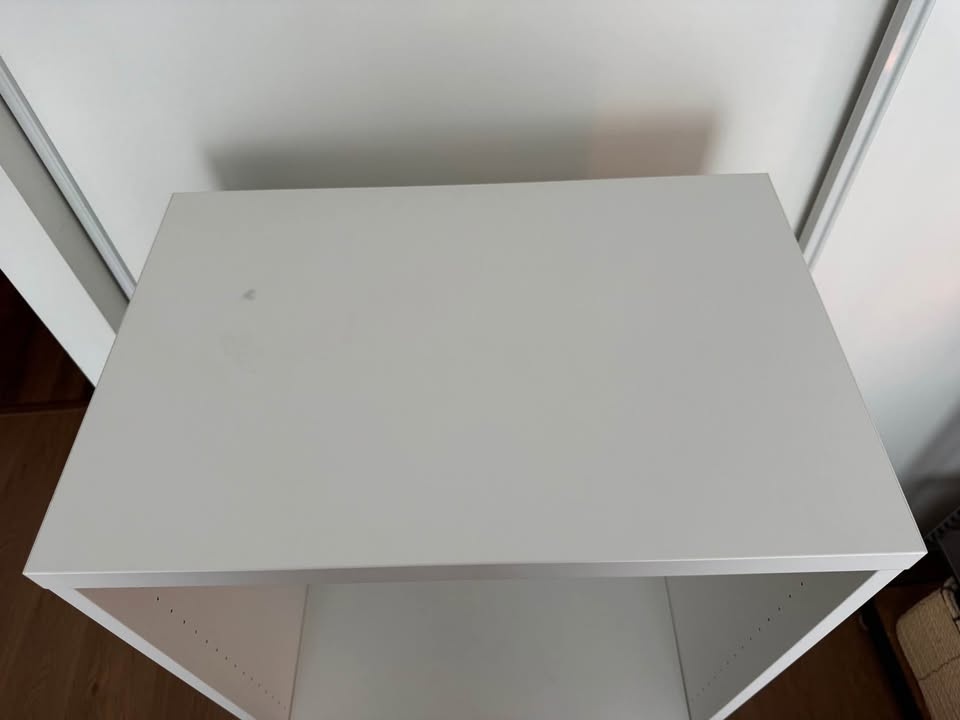 White Cupboard/Shelf Unit with Door $44 - photo 3