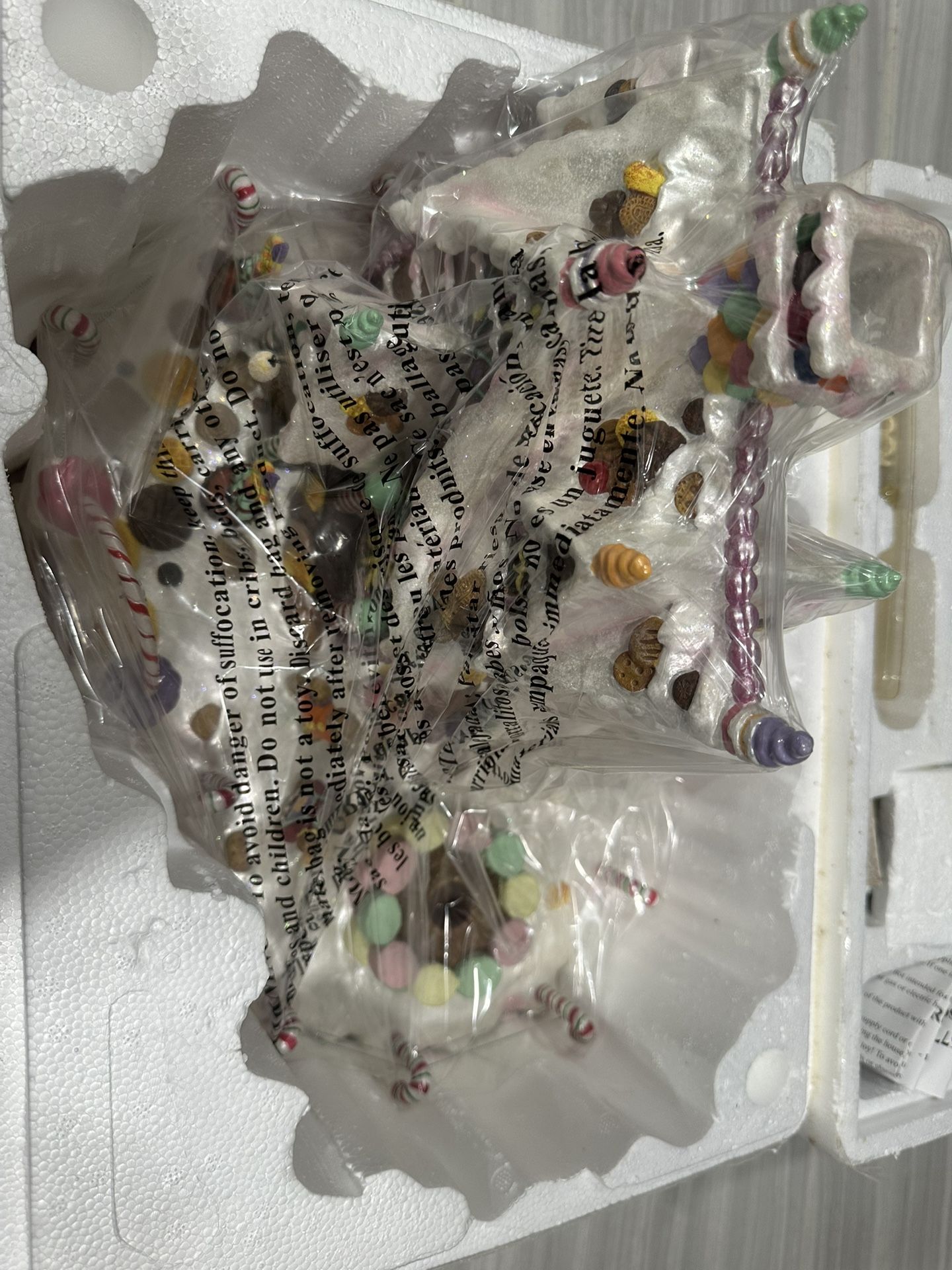 Vintage Gingerbread House & Tree 17 Candy Ornaments - photo 5