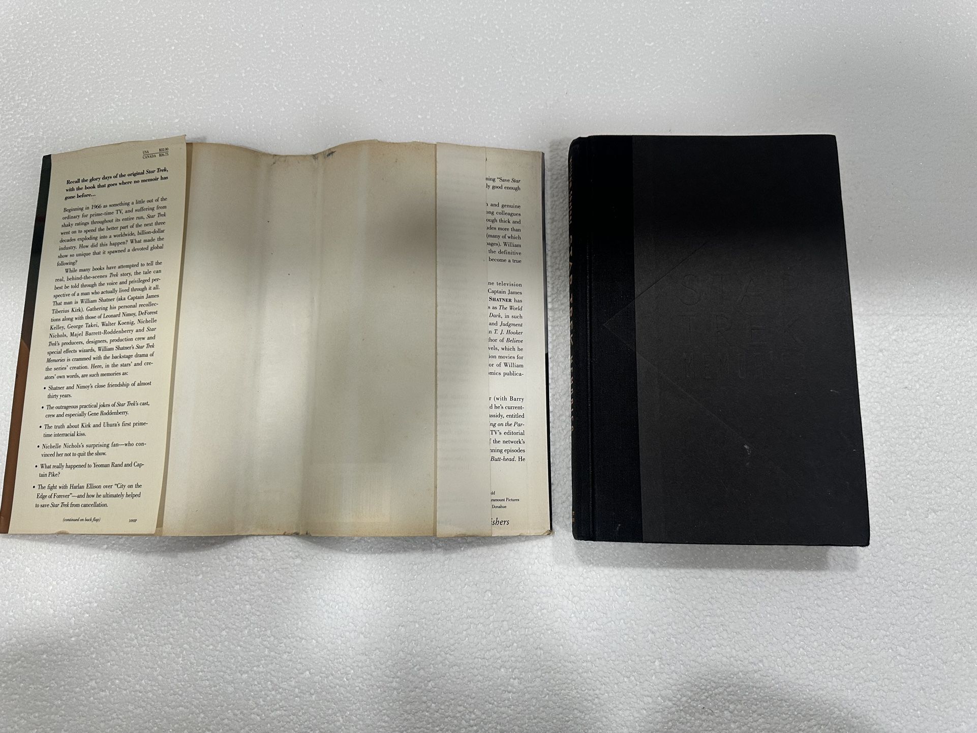 Star Trek Memories by William Shatner (1993, Hardcover) - photo 5