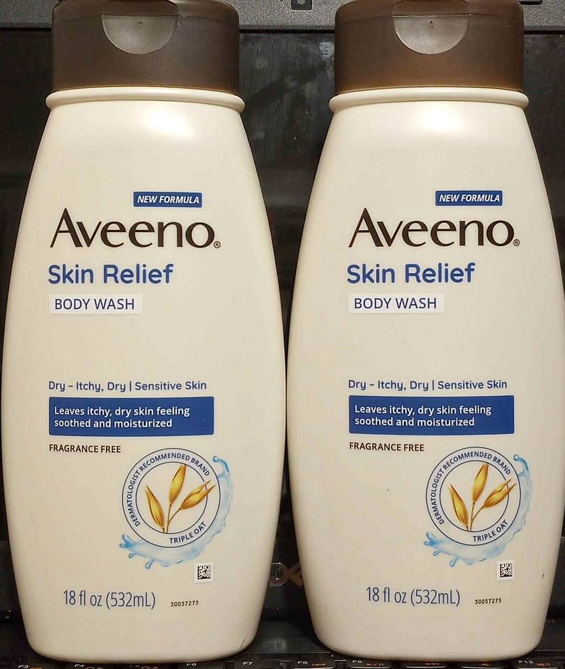 Aveeno Skin Relief Body Wash - 2 pack