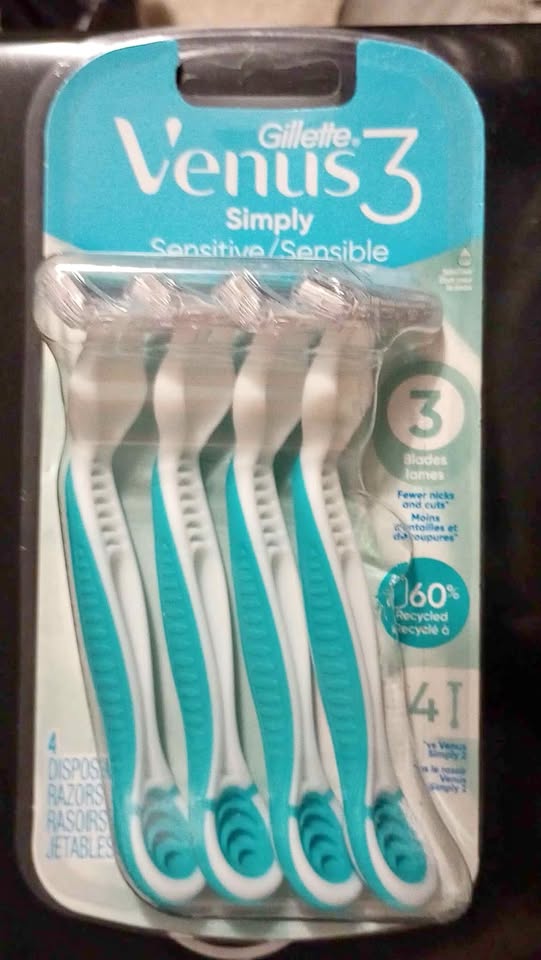 Venus Simply Sensitive 3-blade Razors