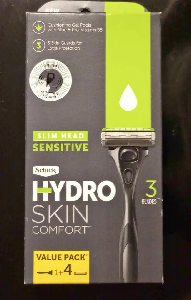 Schick Hydro Sensitive Razor - Slim Head design thumbnail