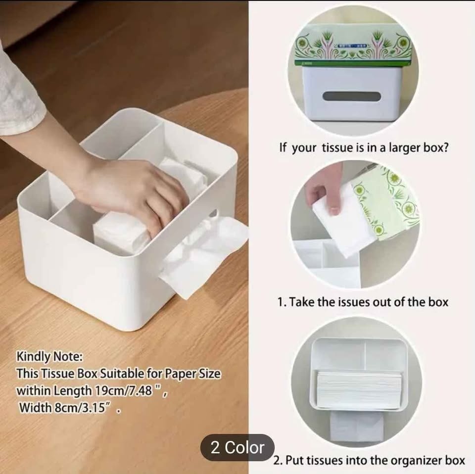 Multi-Compartment Tissue Box - photo 3