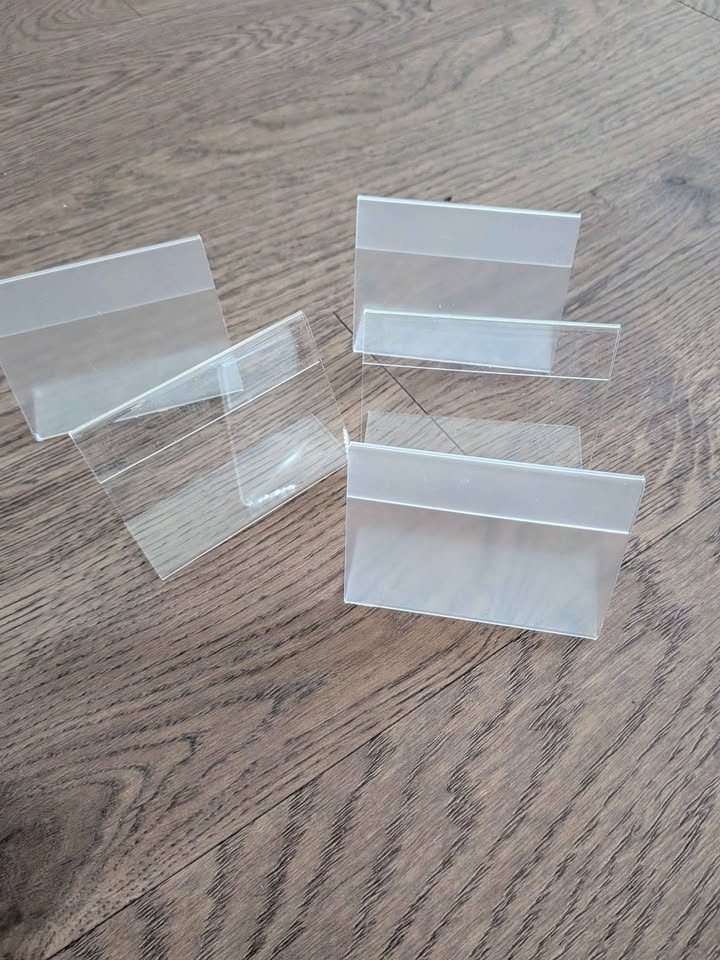 Mini acrylic sign holder 3.5" x 2.5" - photo 2