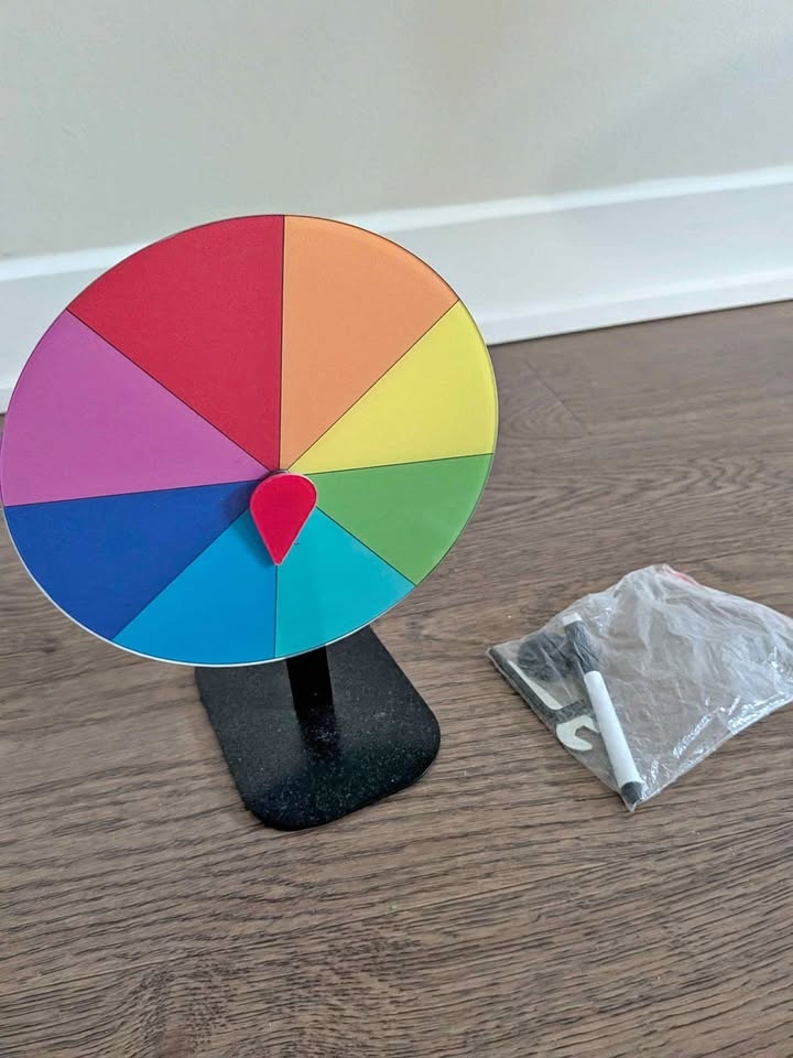 8 inch heavy duty spinning prize whewl