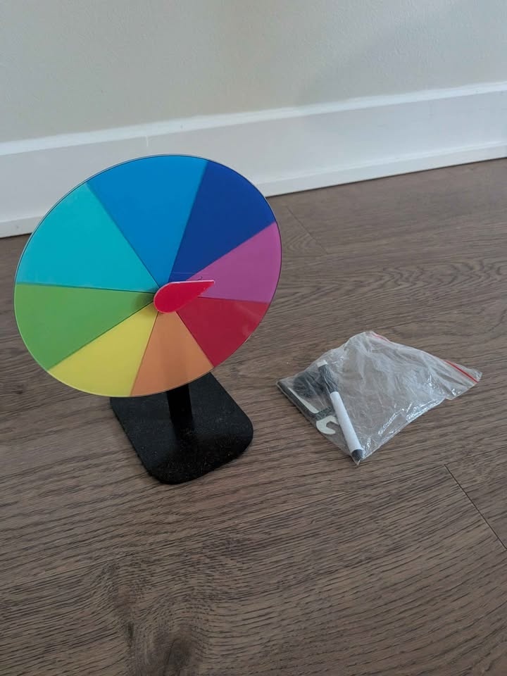 8 inch heavy duty spinning prize whewl - photo 3