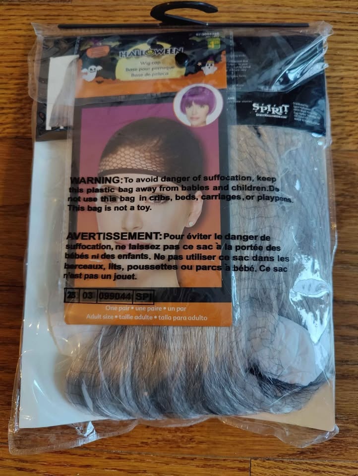 Halloween gray hair wig - photo 2