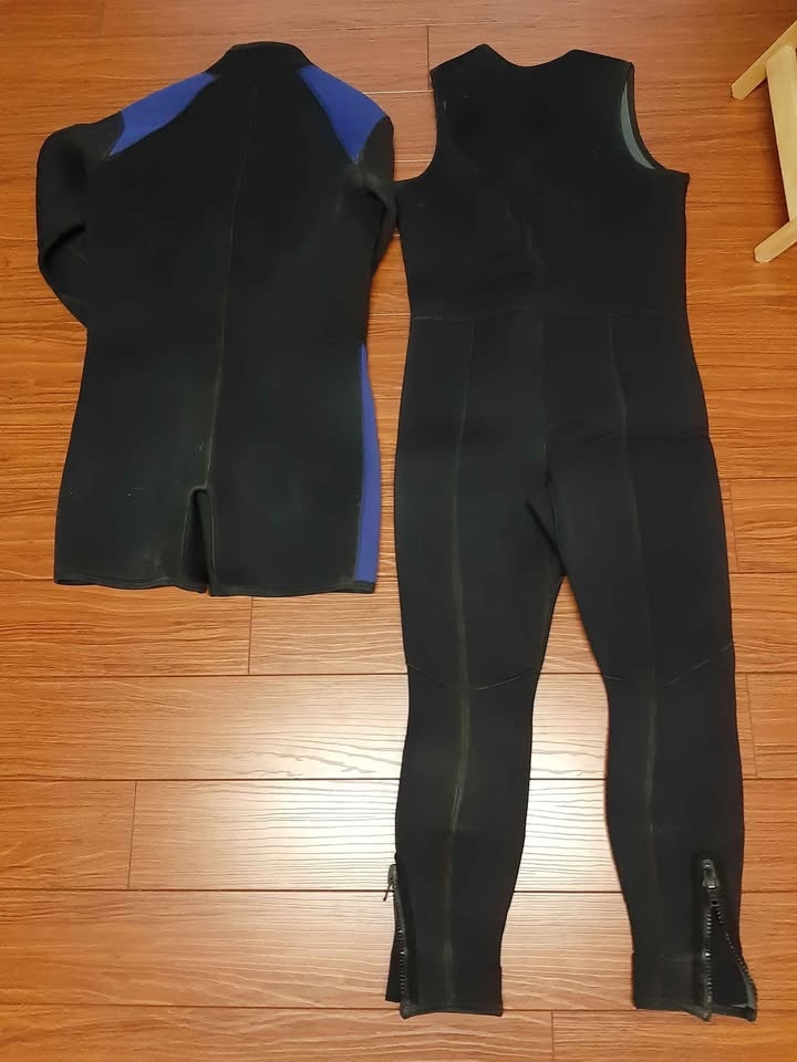 Mens Large full body color water wetsuit - photo 2