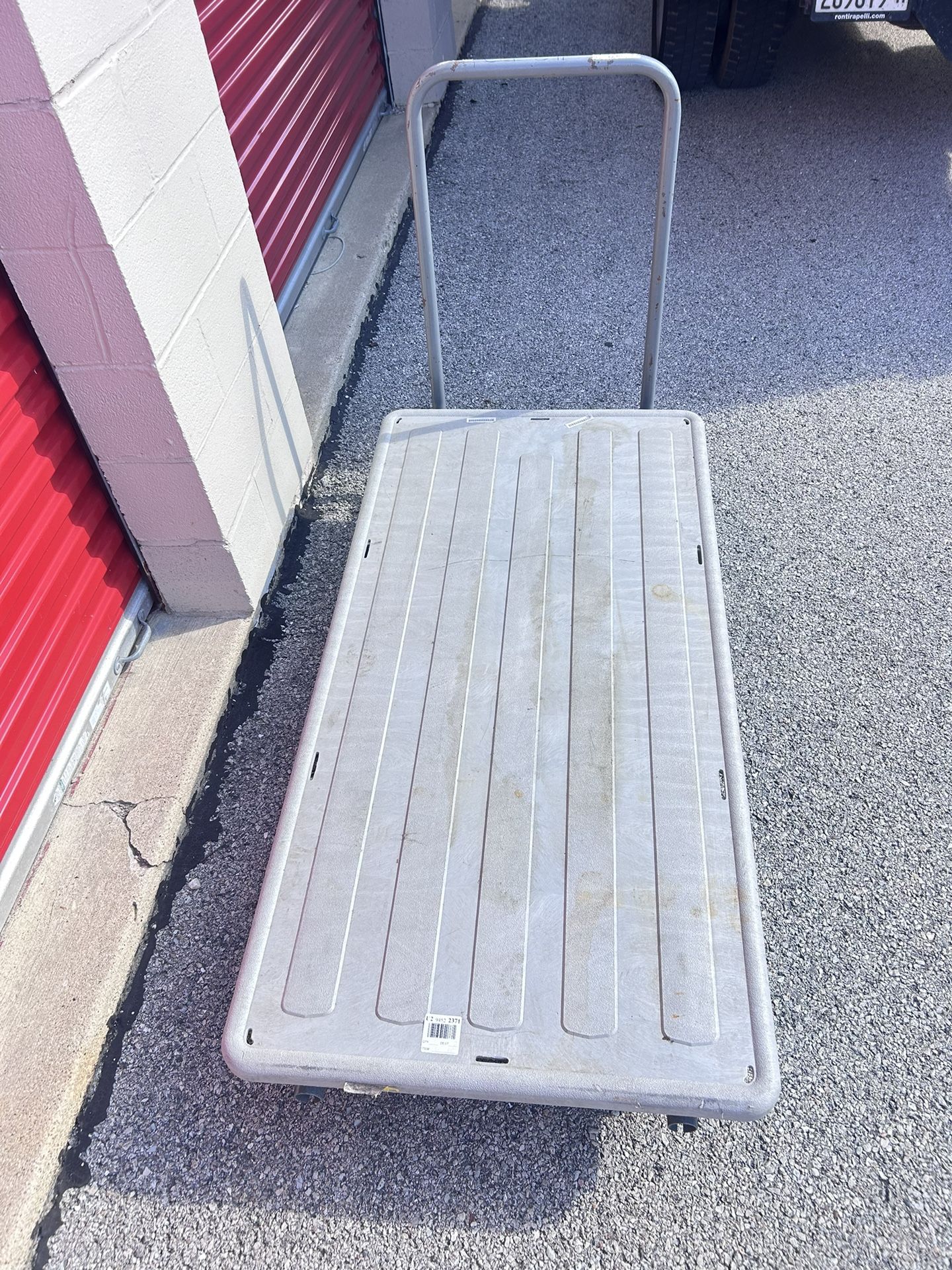 Construction Cart 30 X 60 Great Condition Warehouse Cart