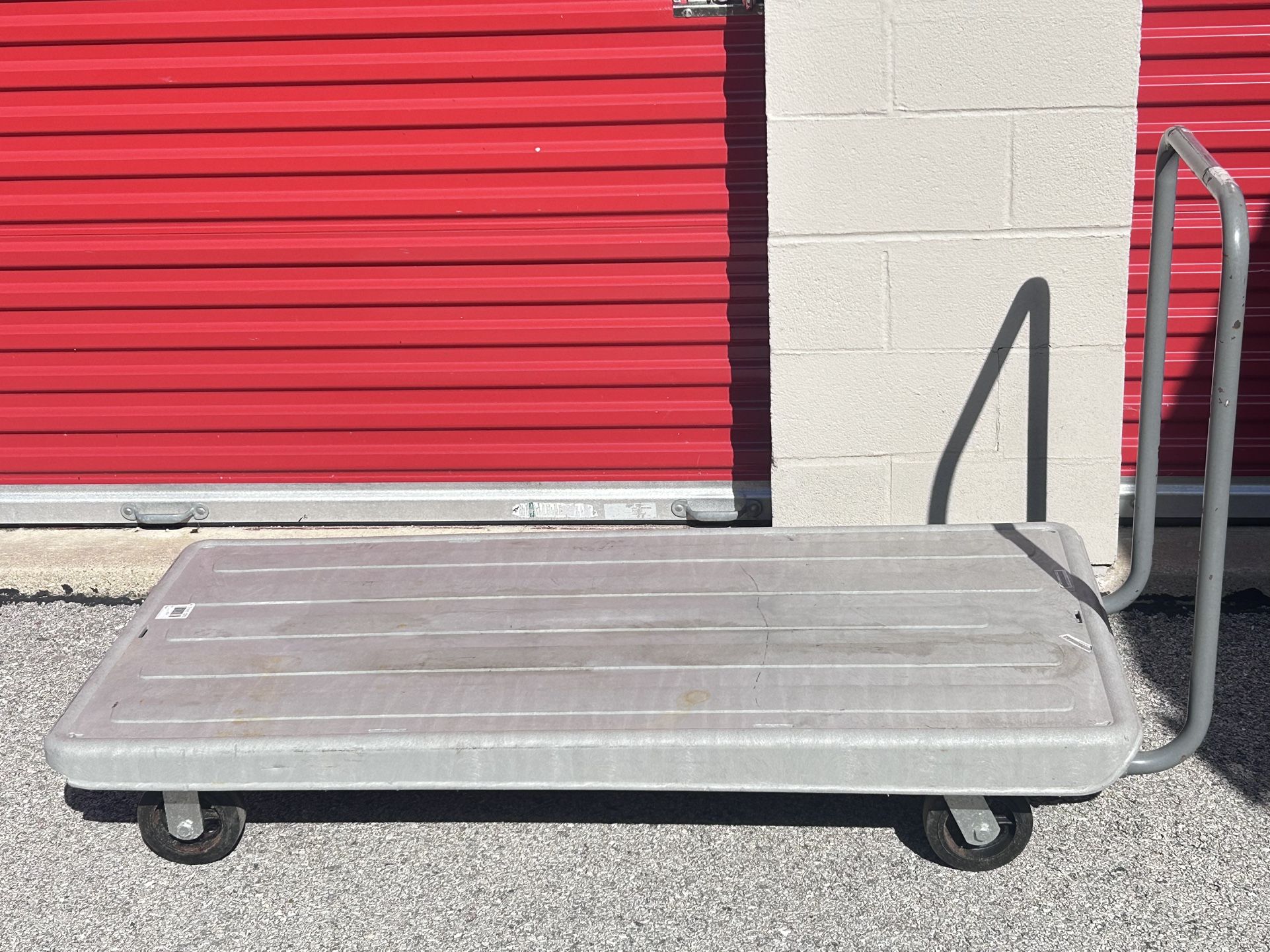 Construction Cart 30 X 60 Great Condition Warehouse Cart - photo 2