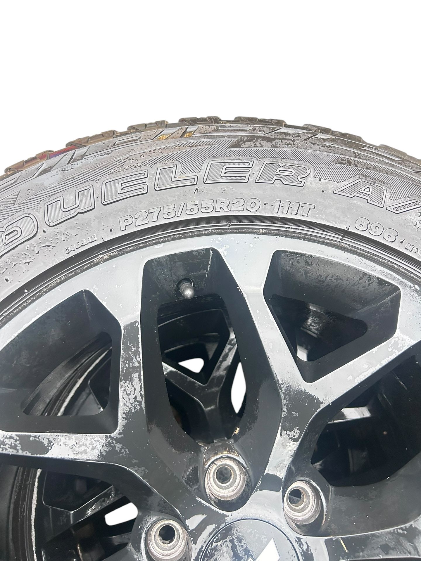 20” Black Tahoe Silverado Wheels Rims Tires - photo 3