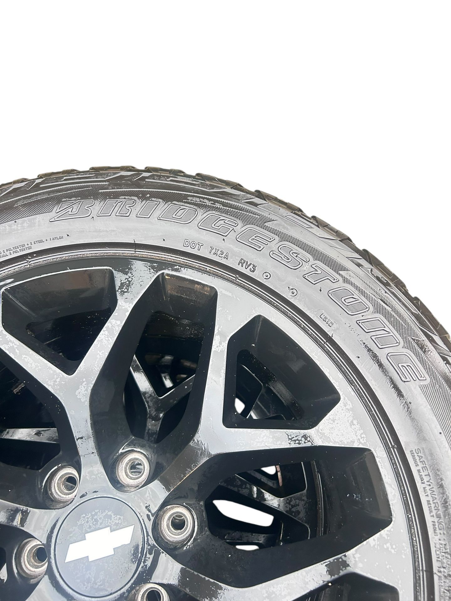 20” Black Tahoe Silverado Wheels Rims Tires - photo 4