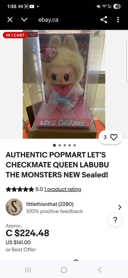 AUTHENTIC POPMART LABUBU THE MONSTERS NEW Sealed! - photo 5