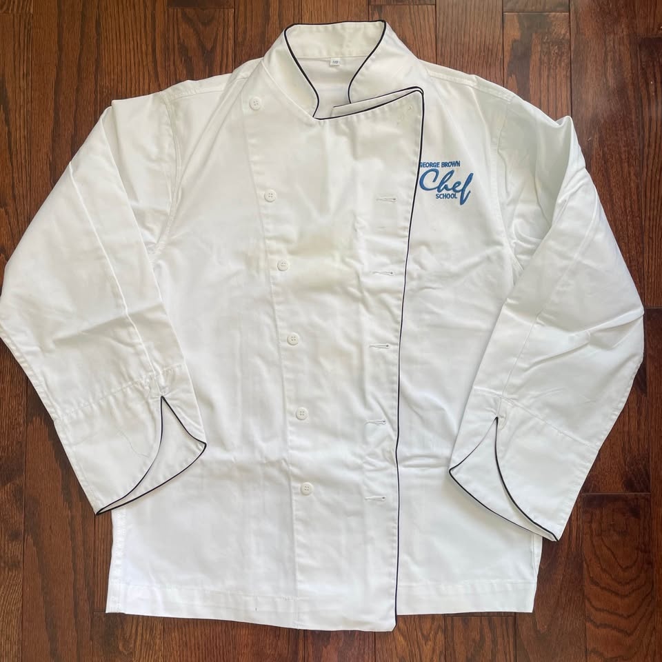 SizeM 6pcs George Brown College Chef Uniform Set - photo 4