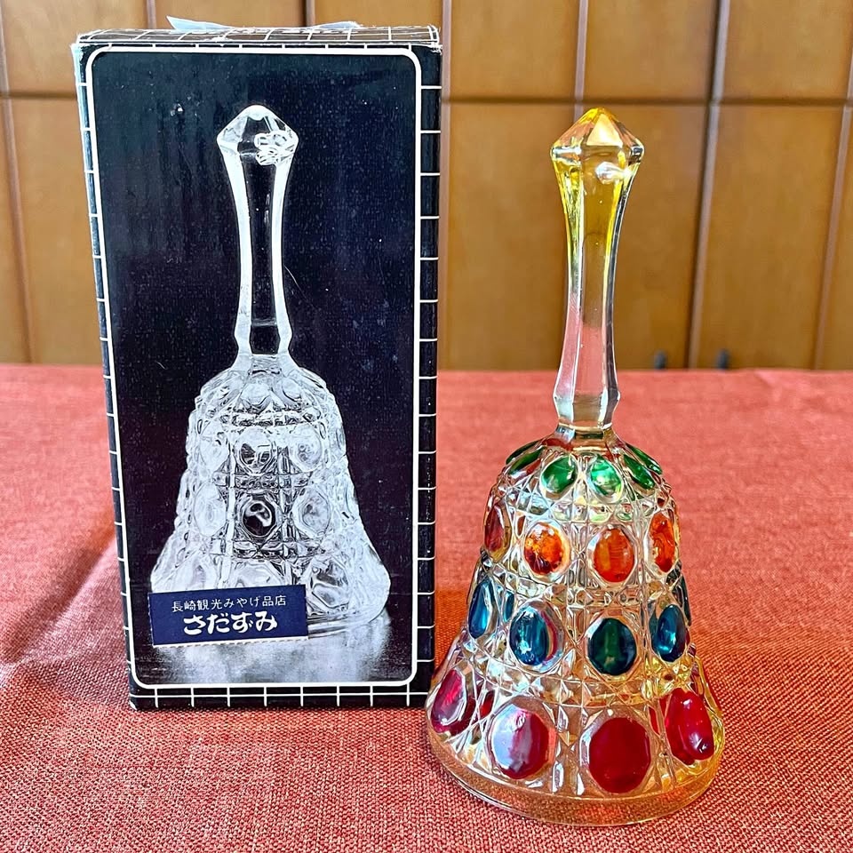 Elegant Multicolor Glass Bell