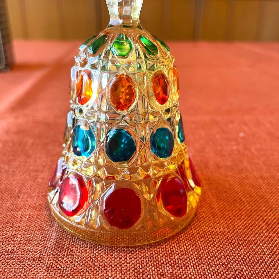 Elegant Multicolor Glass Bell - photo 3
