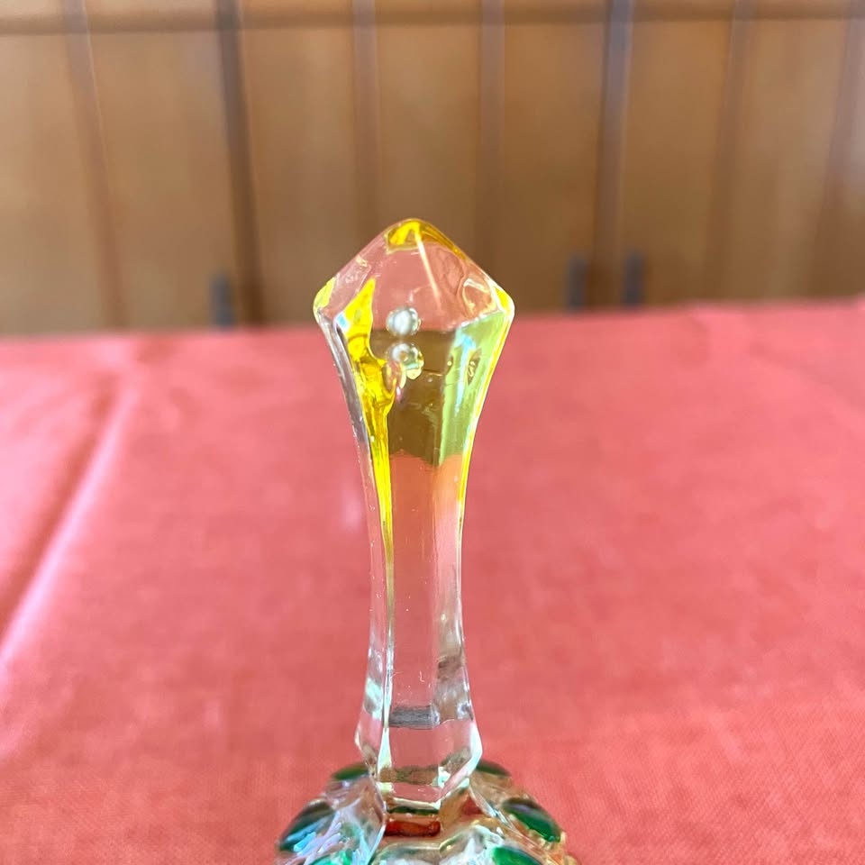 Elegant Multicolor Glass Bell - photo 4