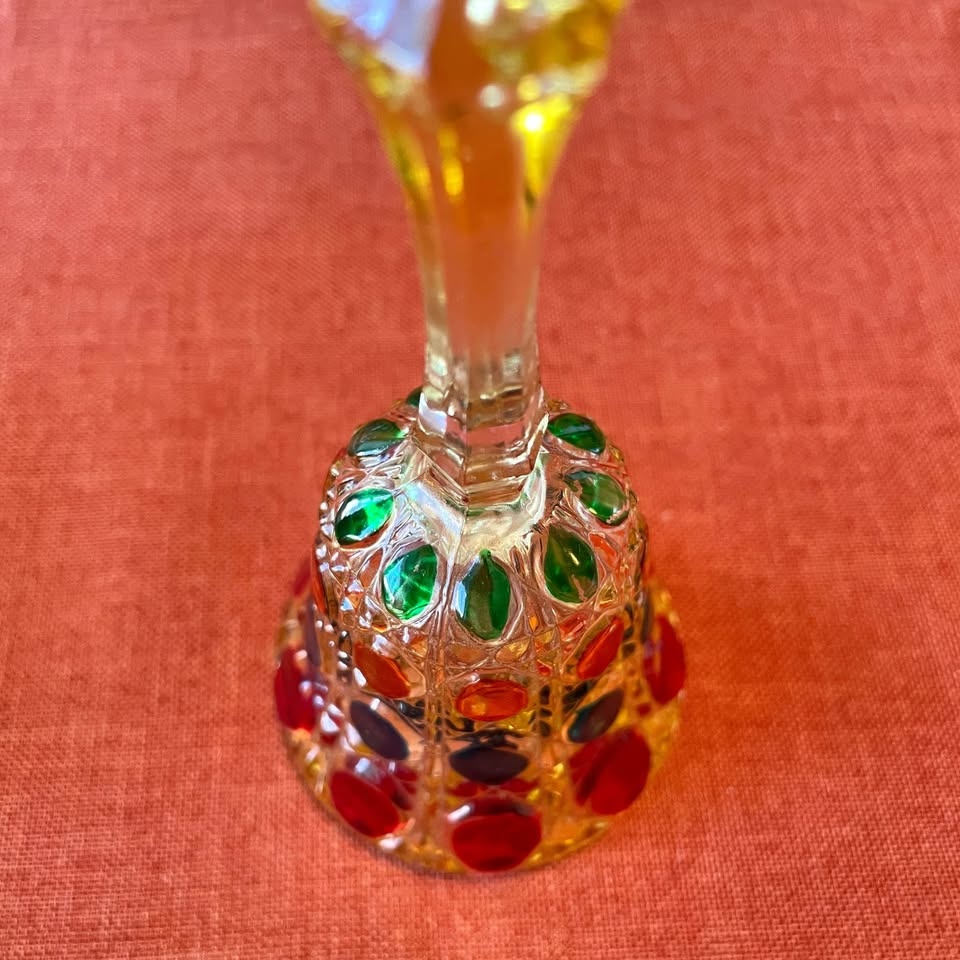 Elegant Multicolor Glass Bell - photo 5