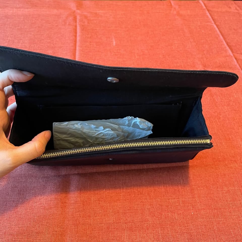 Vintage 100% Silk Clutch Wallet - Suzhou Embroidery - photo 5