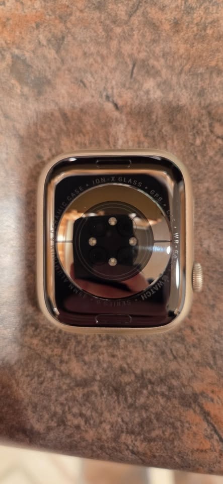 Apple Watch 9 GPS + Cellular 45mm (starlight) - photo 4