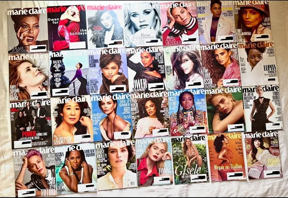 Marie Claire Magazine Lot
