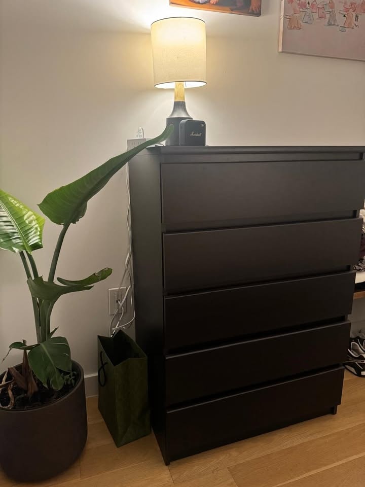 New - Assembled 5 drawer Wooden - photo 3