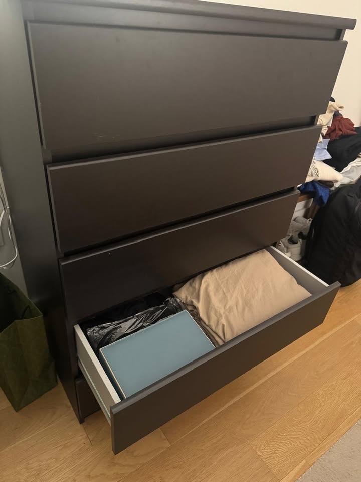 New - Assembled 5 drawer Wooden - photo 4