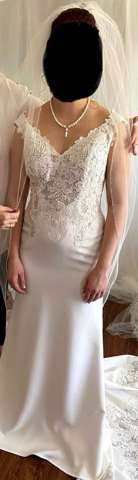 Rebecca Ingram Wedding Dress & Veil - photo 4