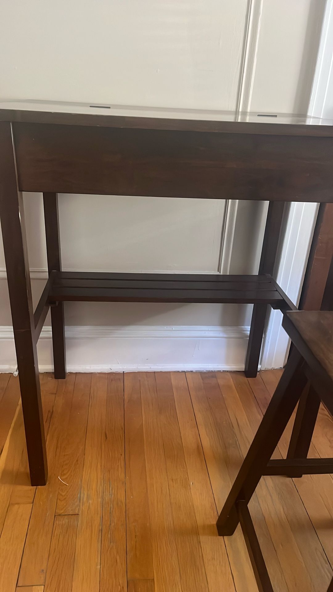 Mini Desk with Storage & Bench - photo 3