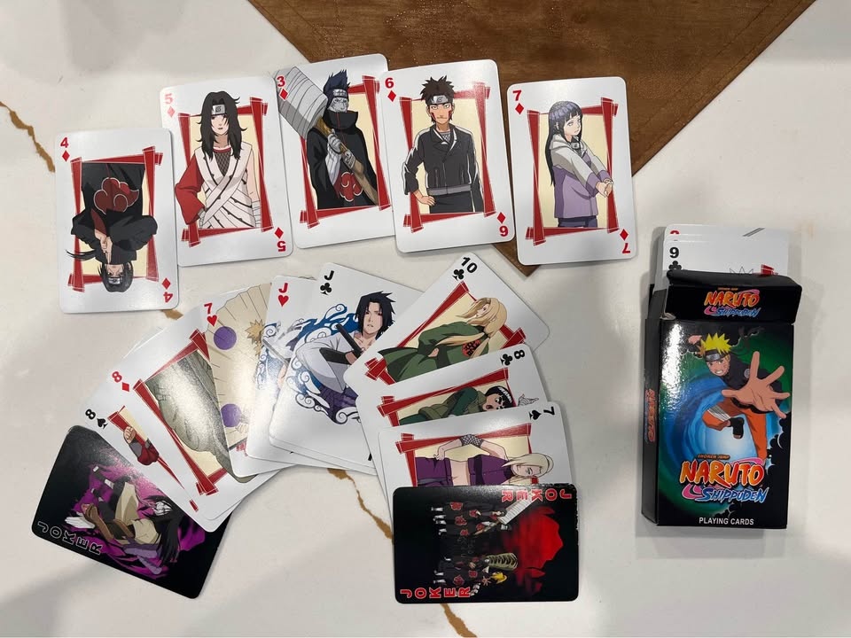 🏆Naruto Shippuden Playing Cards🏆