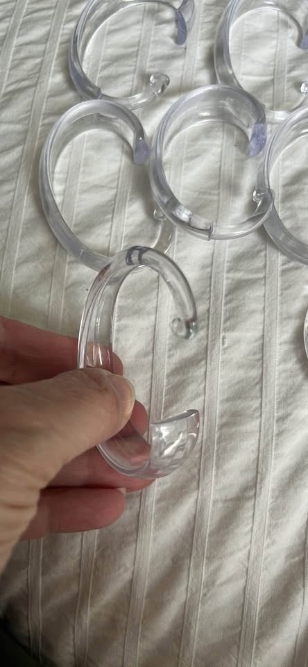 Shower curtain hooks - photo 2