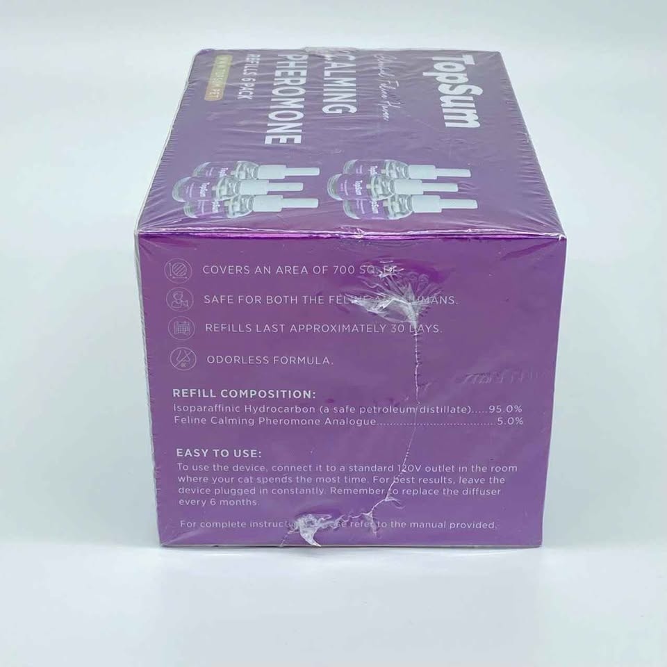 TopSum Cat Calming Diffuser Refills - 6 Pack - photo 3