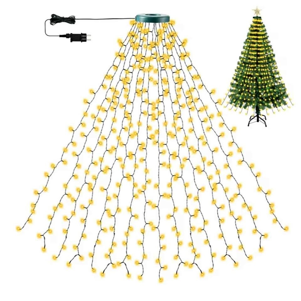 400 LEDs Christmas Tree Ring Lights