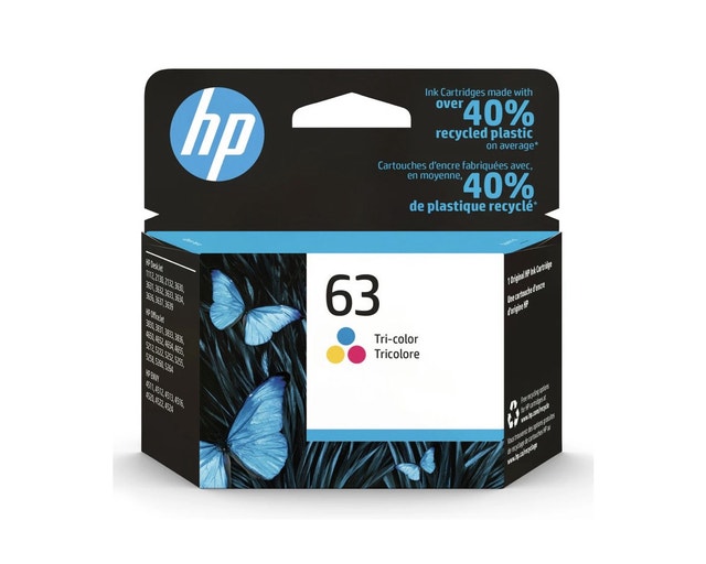 HP Ink 63 Tri-color Cartridge - photo 2