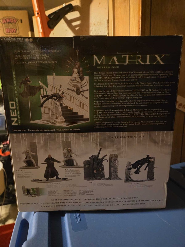 Matrix Neo Diorama chateau scene 2003 - photo 2
